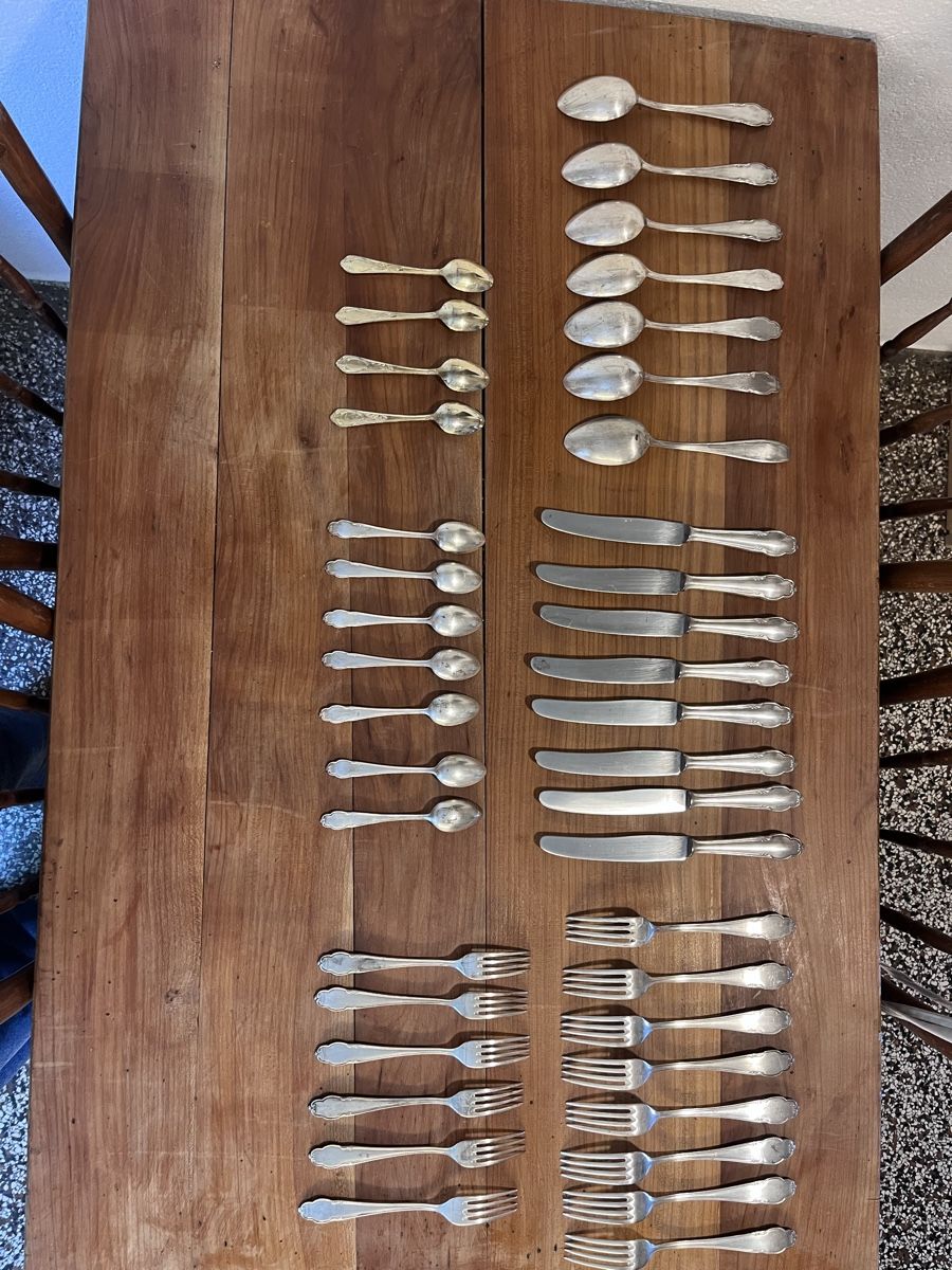 Bestecksets: Besteck Set 40-teilig versilbert  – Gebraucht aus St. Gallen von shonater 6