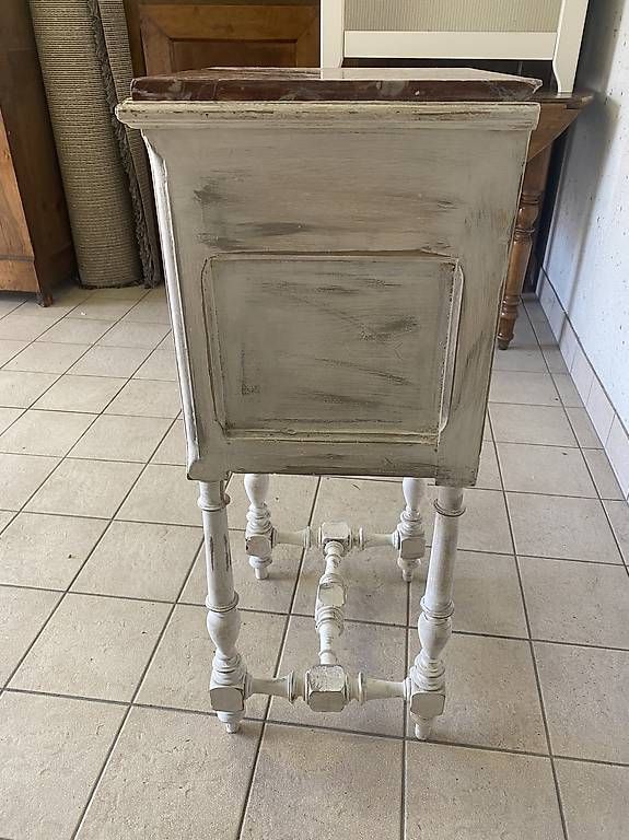Comodini: Table de chevet avec plateau en Marbre – Usato da Chêne-Bourg venduto da met_l6p6 2