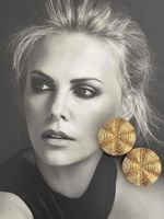Wunderschöne Clips mit gold Plaiting