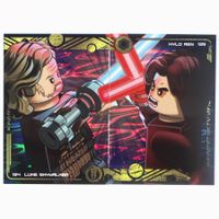 LEGO STAR WARS Trading Cards 2 Karten Puzzle 12,5 x 9,8cm
