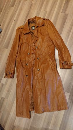 Vintage Ledermantel (Gr 54)