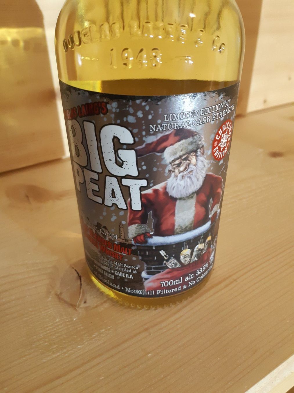 Bevande alcoliche: Big Peat Weihnachten 2018 – Nuovo e nell'imballaggio originale da Grindelwald venduto da carro5 1