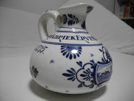 Antiker ROYAL DELFT Likörkrug -  Keramik Sammler Kunst