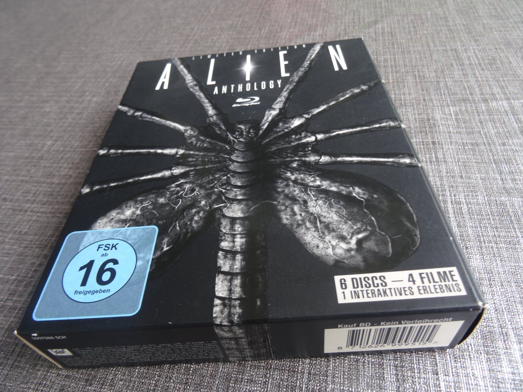Tous les DVDs: Alien Anthology 1-4 BLU-RAY BOX – D'occasion à Olten par Disc-Verkauf