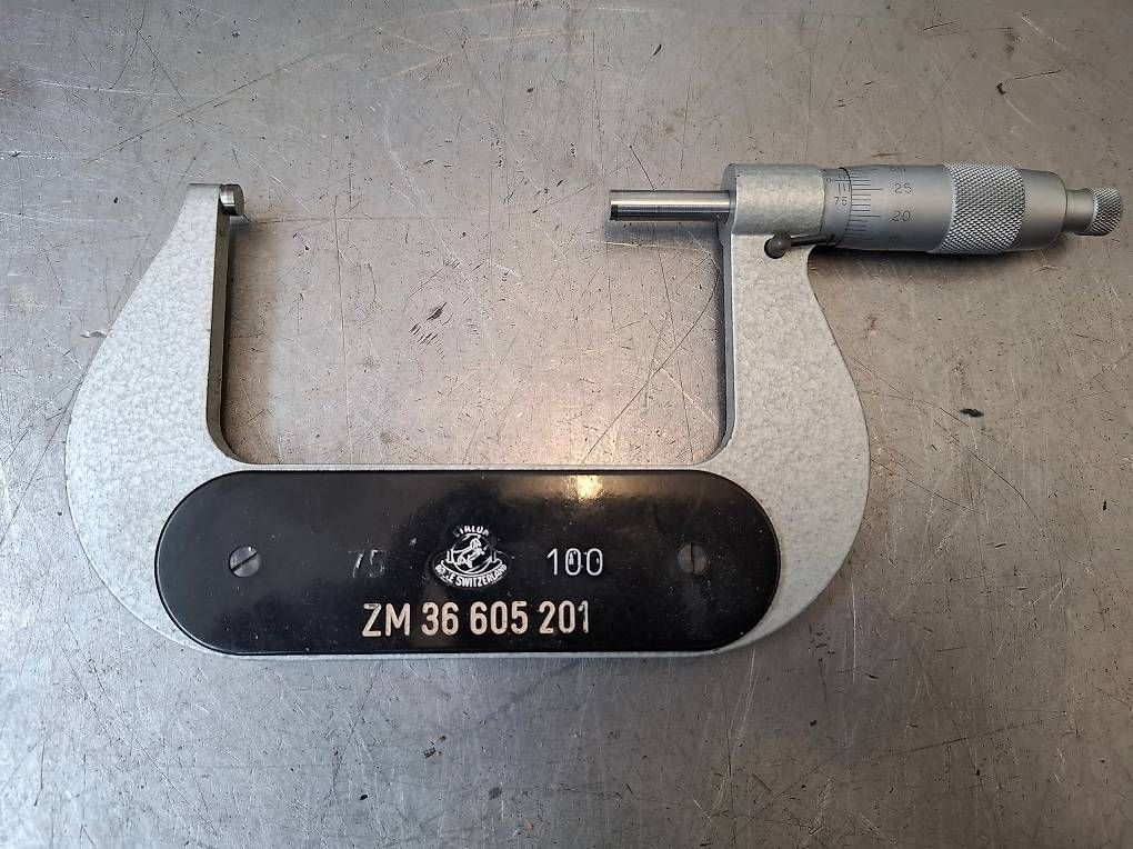 Misurare: Mikrometer, Bügelmessschraube 75 - 100mm – Usato da Ebmatingen venduto da Moto42