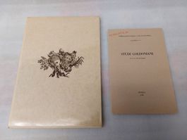 Studi Goldoniani, Venezia 1968 - Stampato a LUGANO