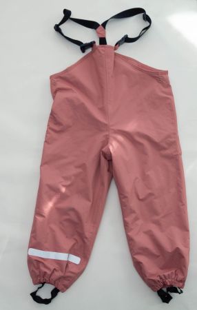 Gefütterte Regenhose von Tchibo – Rosa Gr.110/116