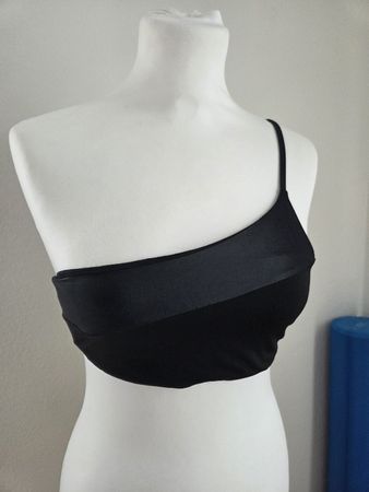 Calvin Klein Swimwear ONE SHOULDER - Bikini-Top - black, Gr.
