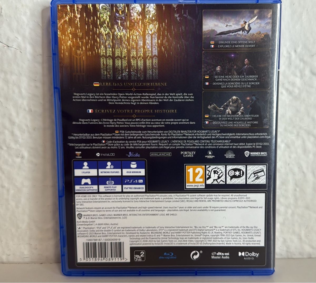 Sony Giochi: Hogwarts Legacy PS4/PS5 - game disc and case – Usato da Ehrendingen venduto da bubulence 1