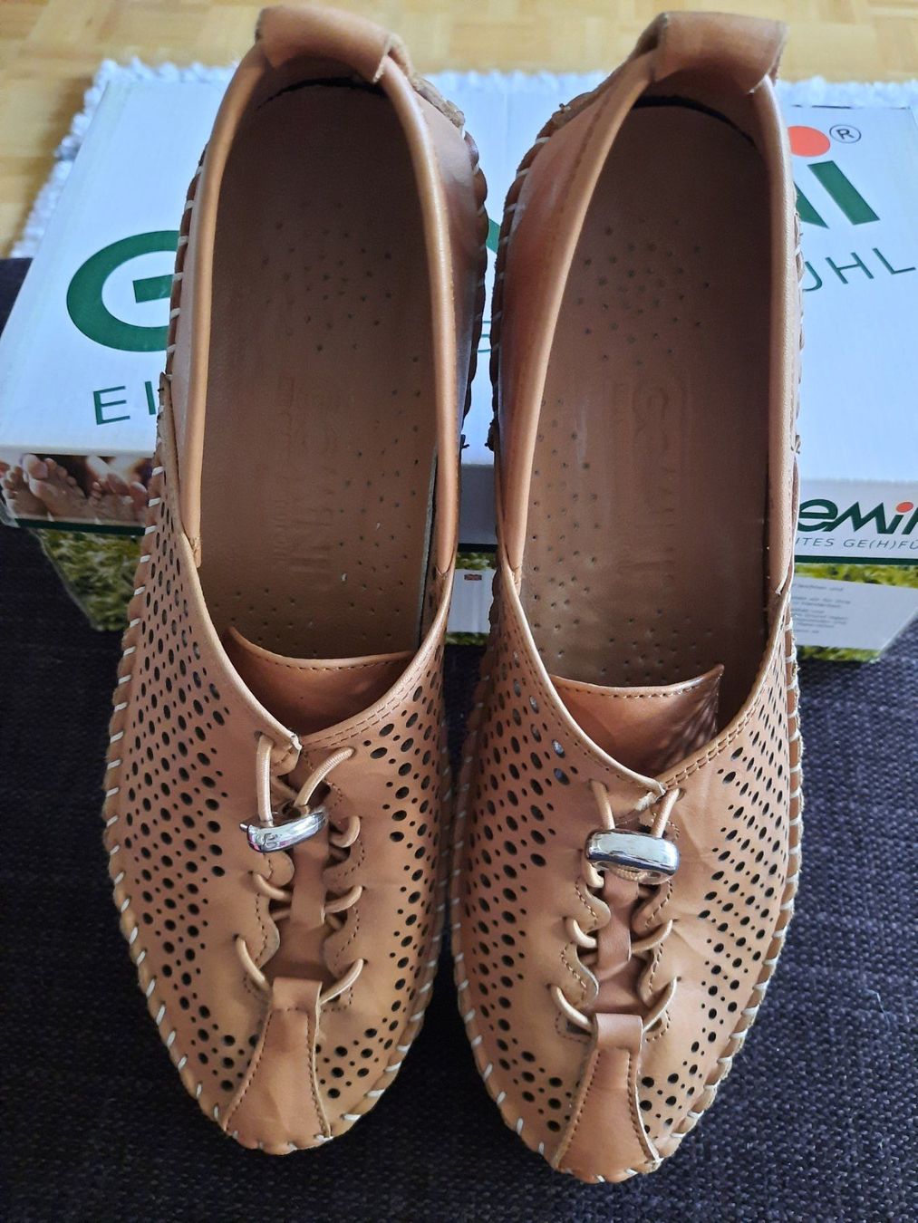 Scarpe da donna: Mokassin von Gemini, Leder, Gr.38, NEU! – Nuovo e nell'imballaggio originale da Allschwil venduto da saphira012 3
