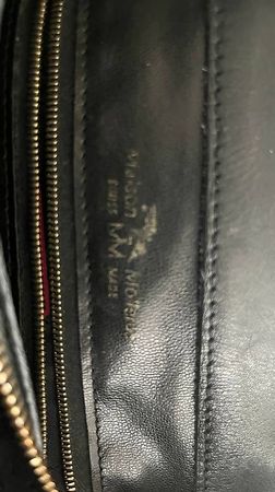Maison Mollerus Handtasche, Schwarz, Top Zustand!