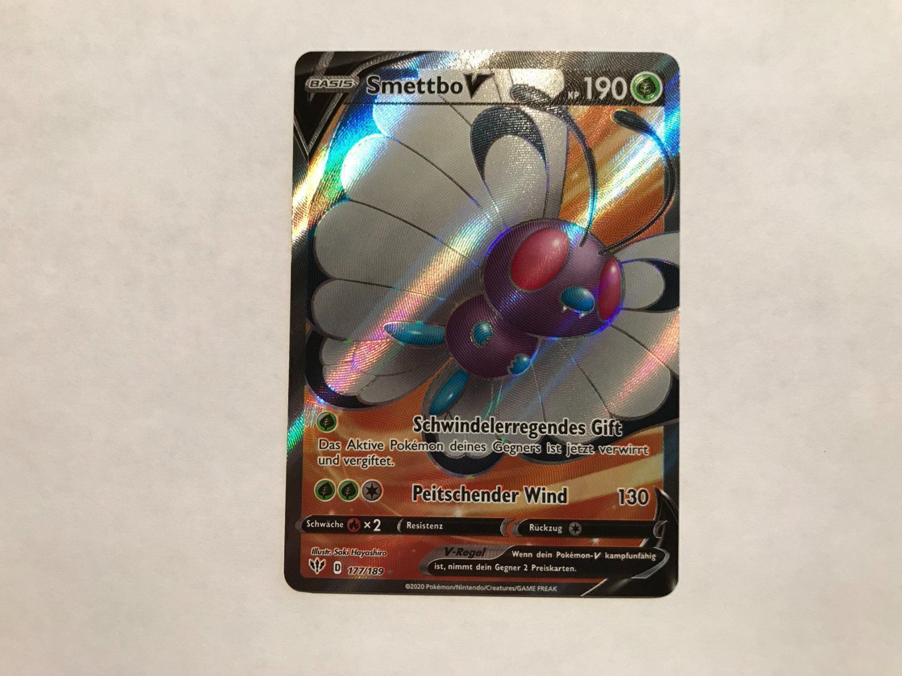 Pokémon Carte collezionabili: Smettbo V Fullart – Nuovo (secondo la descrizione) da Hagendorn venduto da Pokecollectorch 1