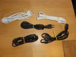 5 Gerätekabel Büro PC Hobby Werkstatt Ladekabel Küche Bad