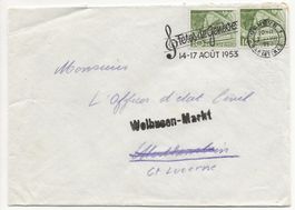 Stabstempel Wolhusen - Markt / Werthenstein Standesamt