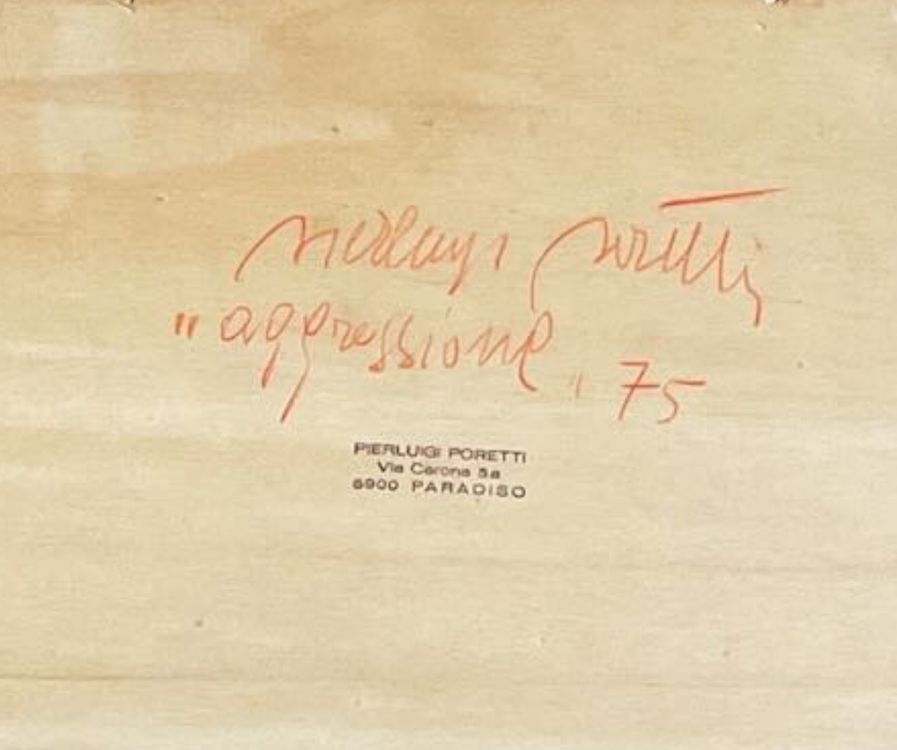 Pierluigi Poretti - Original Gemälde von 1975 - Rarität! (Gebraucht) in ...