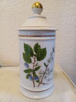 Porzellan Dose Langenthal Handarbeit Prunus spinosa L.