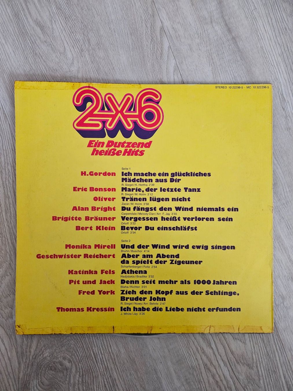 Dischi in vinile: Schallplatte Vynil – Usato da Wattwil venduto da Belinda98 1
