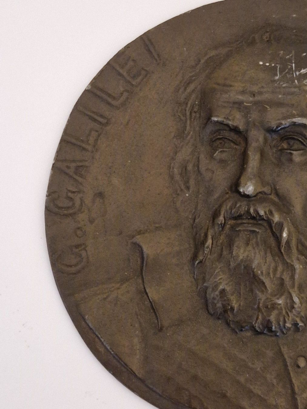 Sculture & Statue: Antike Portraitplakette Bronze "G. Galilei" – Usato da Burgdorf venduto da gre_2ftz 2