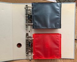 BIELLA neher Ordner A4 im Querformat 2 x A5 2 Mechaniken