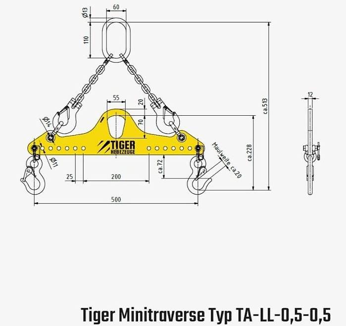 Traverses: Tiger Mini-Krantraverse TA-LL – D'occasion à Bern par fig_f5cm 4