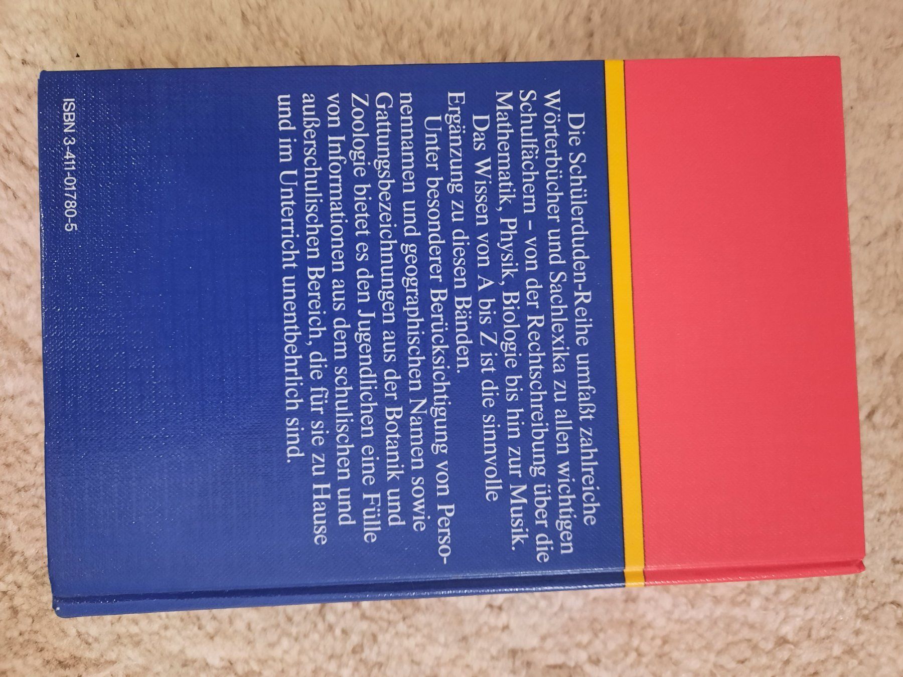 Libri: Schülerduden, gebunden, 570 Seiten – Usato da Niederteufen venduto da Buecherwurm_70 1
