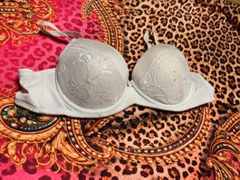 Reggiseno Push Up-80A/B-bell Pizzo bianco