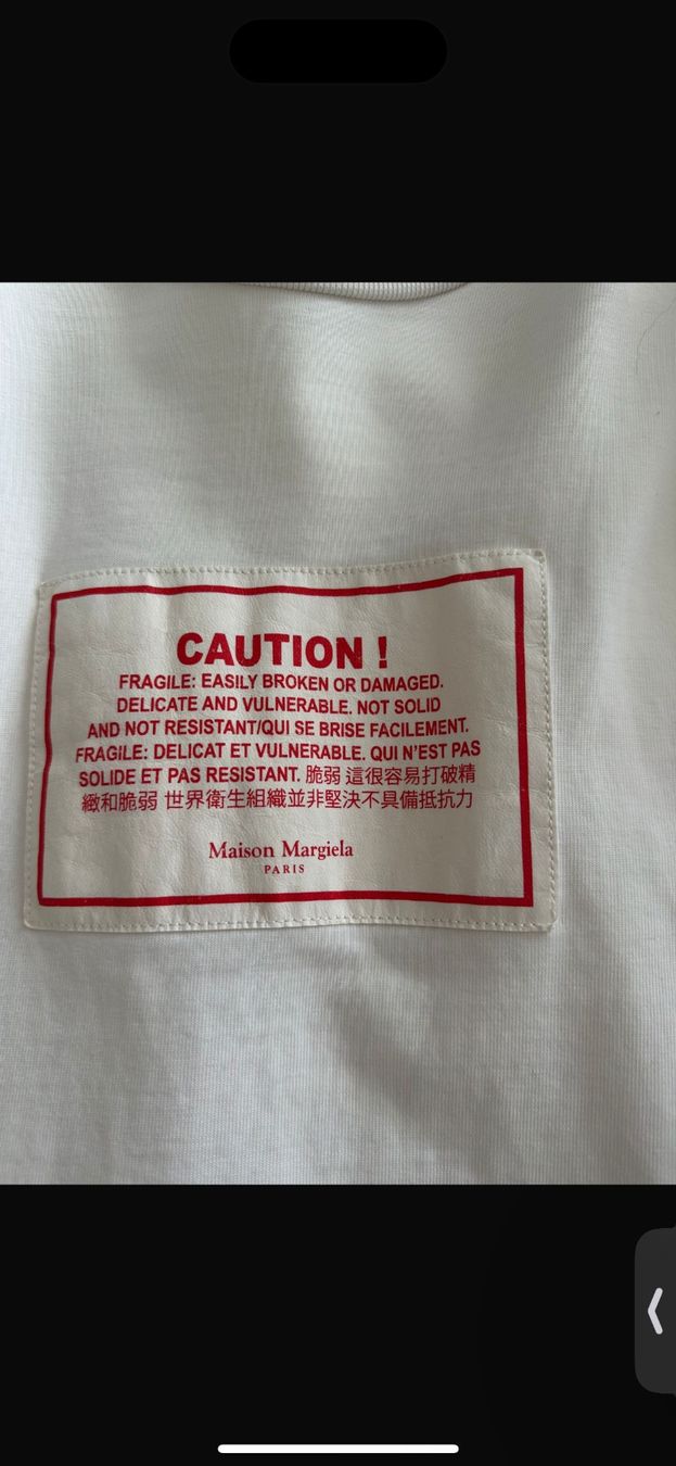 Maison Margiela T-shirt: Maison Margiela Tee – Usato da Biel/Bienne venduto da luc_j2wb 1