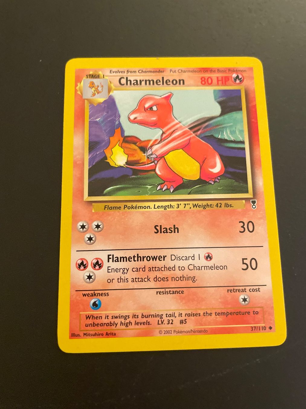 Pokémon Carte collezionabili: Charmeleon Legendary Collection 37/110 – Usato da Zürich venduto da pokemon_cards