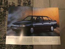 VW Passat Limousine Verkaufsprospekt Januar 1989