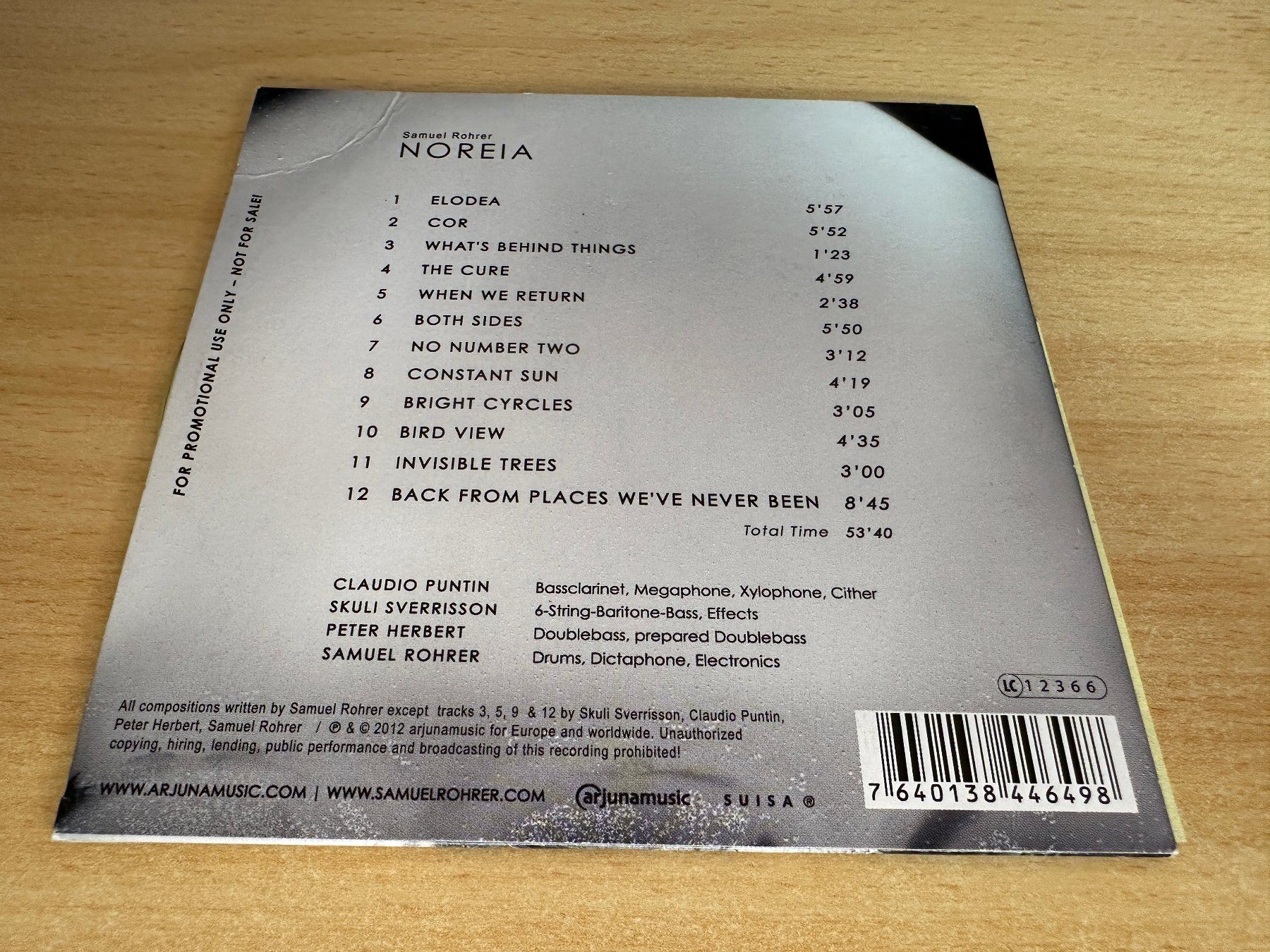 CDs: Samuel Rohrer – Noreia - Promo CD – Gebraucht aus Rikon im Tösstal von Alpenmutz 1