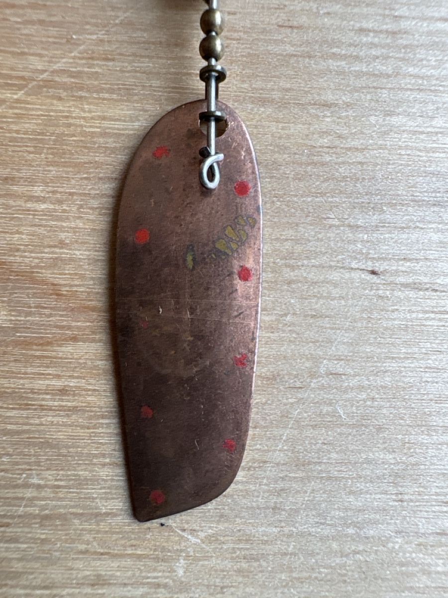 Stucki Thun Esche: Blinker STUCKIS BRAUEN SPOON Kupfer 11cm Köder – Usato da Thun venduto da Gitarre-1 3