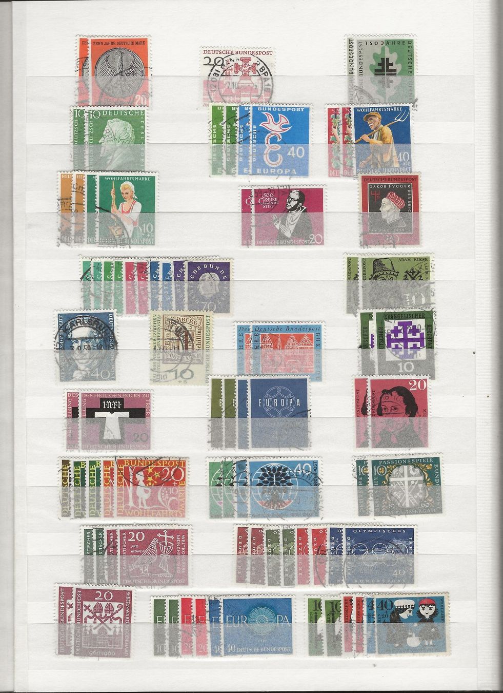 Tous les timbres: Marken Deutschland BRD gestempelt – D'occasion à Au ZH par xelagreb01 3