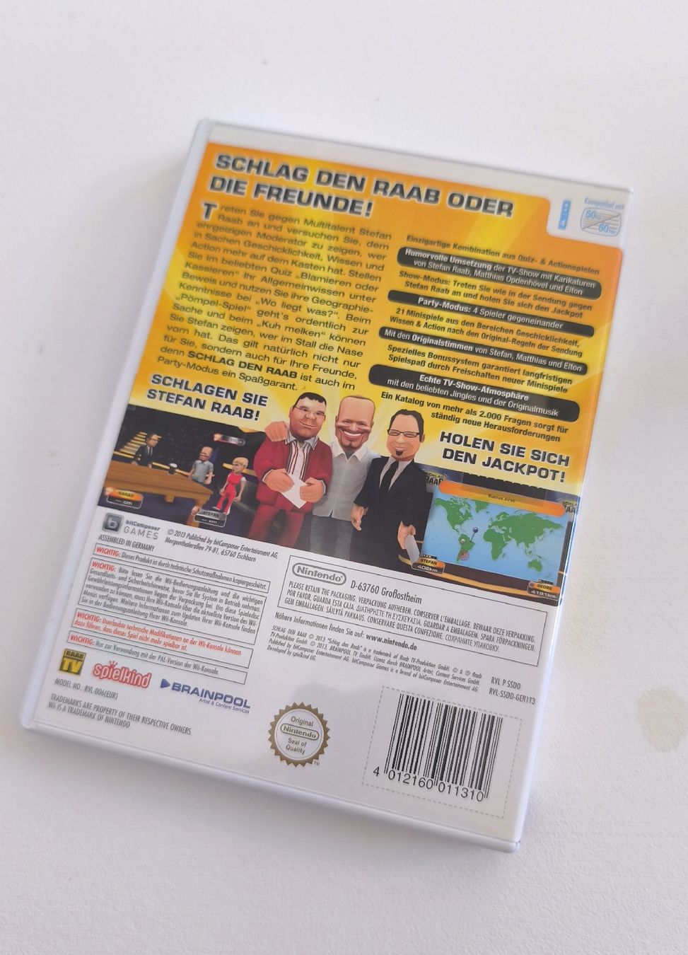 Nintendo Spiele: Gioco Wii "Schlag den Raab": sfida i tuoi amici! – Gebraucht aus Sevelen von dun_vs7w 1