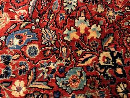 Lebensfreudiger rare Antike perfekte Perser Sarugh 300x418cm