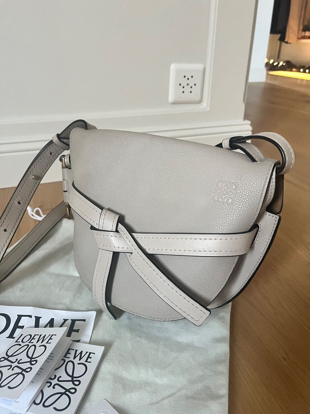 Loewe Borse: Loewe Gate Bag Small in Sand – Usato da Kilchberg ZH venduto da rik_kdl9 1