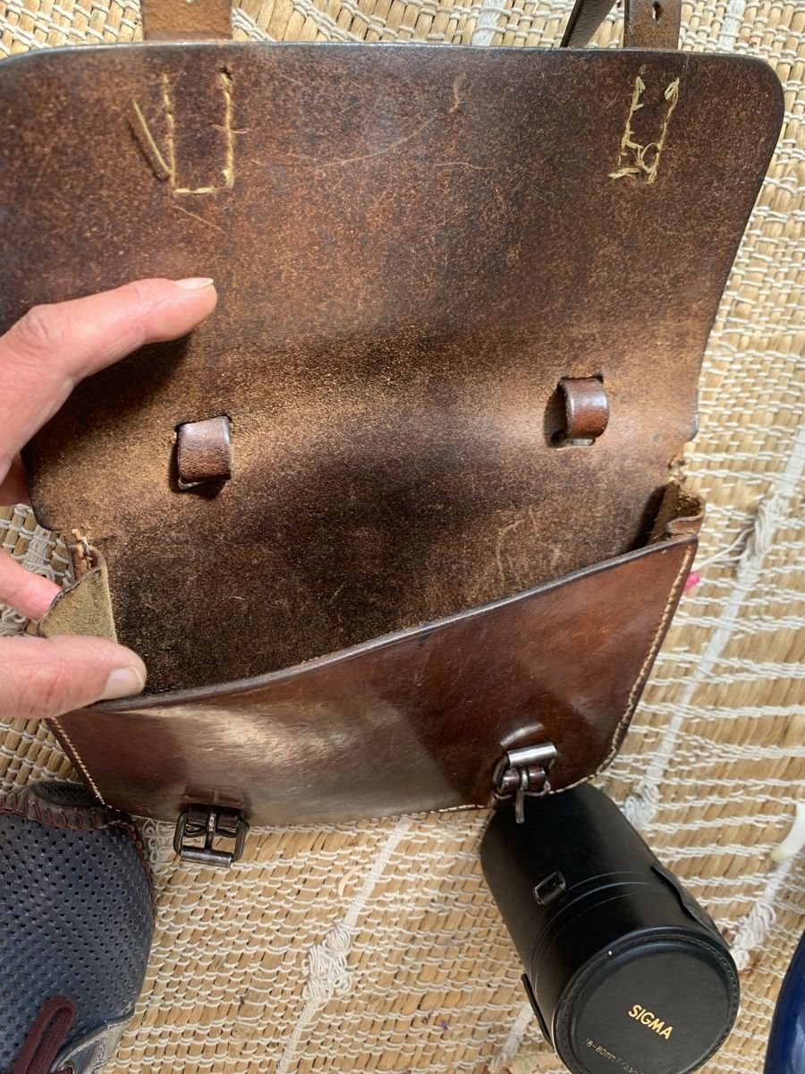 Schweizer Armee Taschen: Alte Post-Tasche der Schweizer Armee Vintage – Defekt aus Rorschacherberg von raf_2ll8 3