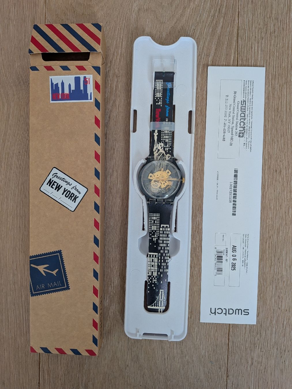 Swatch Orologi: Swatch Greetings from New York NEU – Nuovo e nell'imballaggio originale da Schöftland venduto da Surface