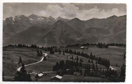ILLGAU Ausblick auf Gasthaus Oberberg