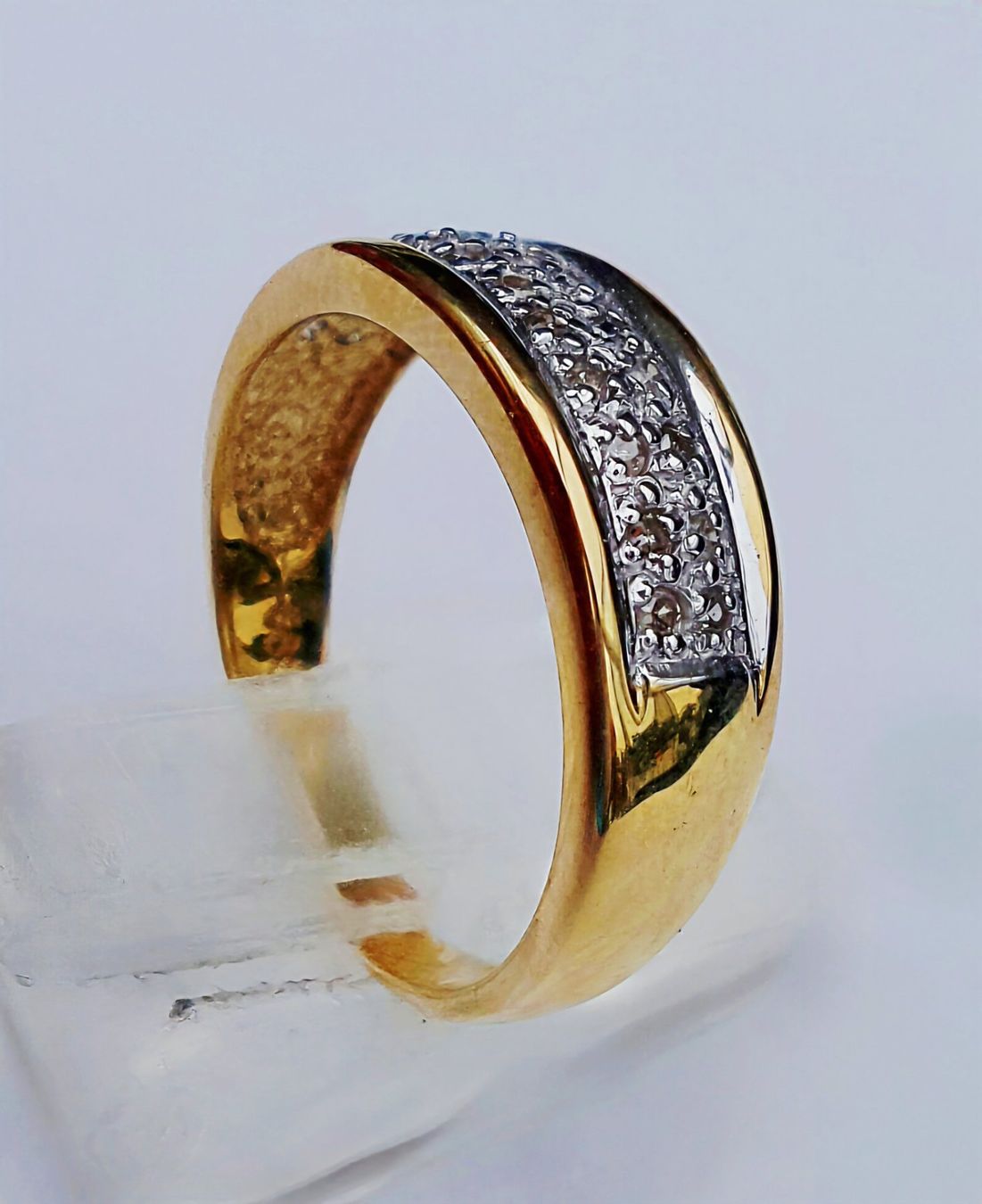Anelli: Goldring mit Diamanten – Nuovo (secondo la descrizione) da Zürich venduto da Benedikt21 1