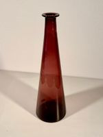 XXL Vintage Mid-Century Glasvase – Amethyst / Burgund