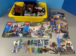 Lot Lego Knight's Kingdom; Lot Anleitungen, Teile, Figuren