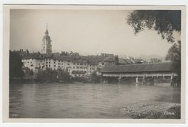 Olten Holzbrücke 1928