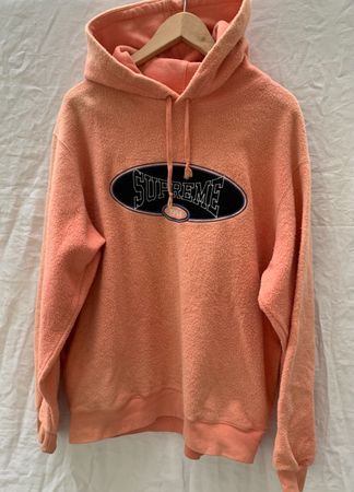 Reverse fleece hooded sweatshirt SUPREME 1994 Molleton épais