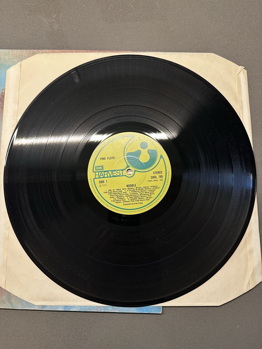 Schallplatten: Pink Floyd Meddle LP – Gebraucht aus Zürich von marcochreis5 5