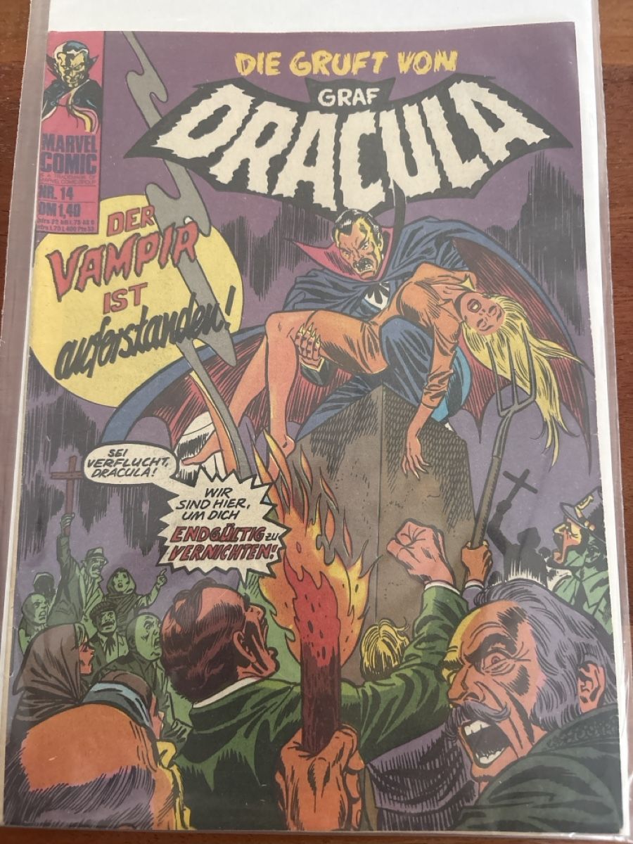 Fumetti: Die Gruft von Graf Dracula Nr. 14 – Usato da Lachen SZ venduto da DaveHelbling