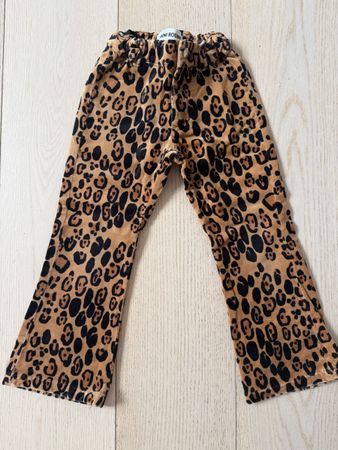 Mini Rodini leopard print trousers size 104/110