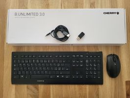 CHERRY Tastatur-Maus-Set B.Unlimited 3.0