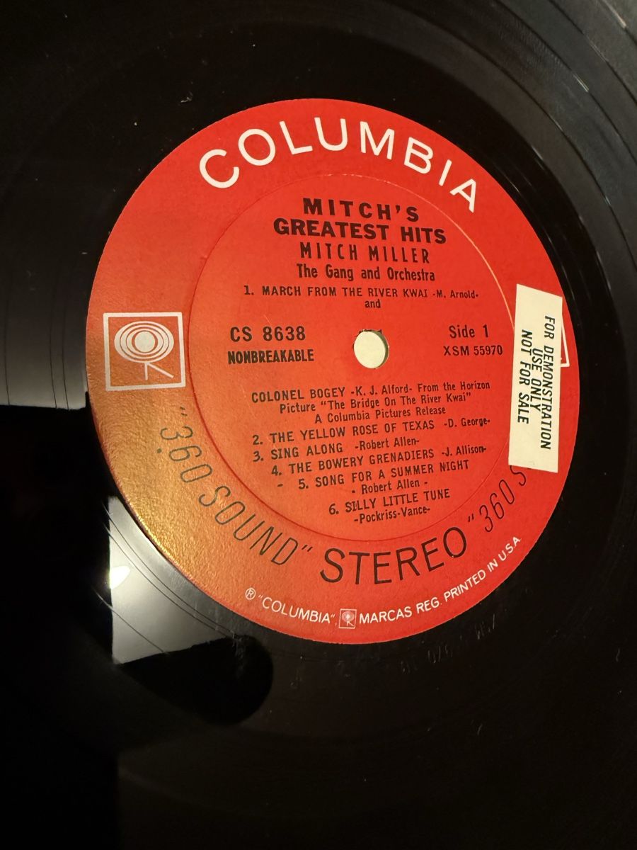 Dischi in vinile: Mitch Miller Schallplatte - Greatest Hits, Rare Version – Usato da Goldach venduto da Messerguru 4