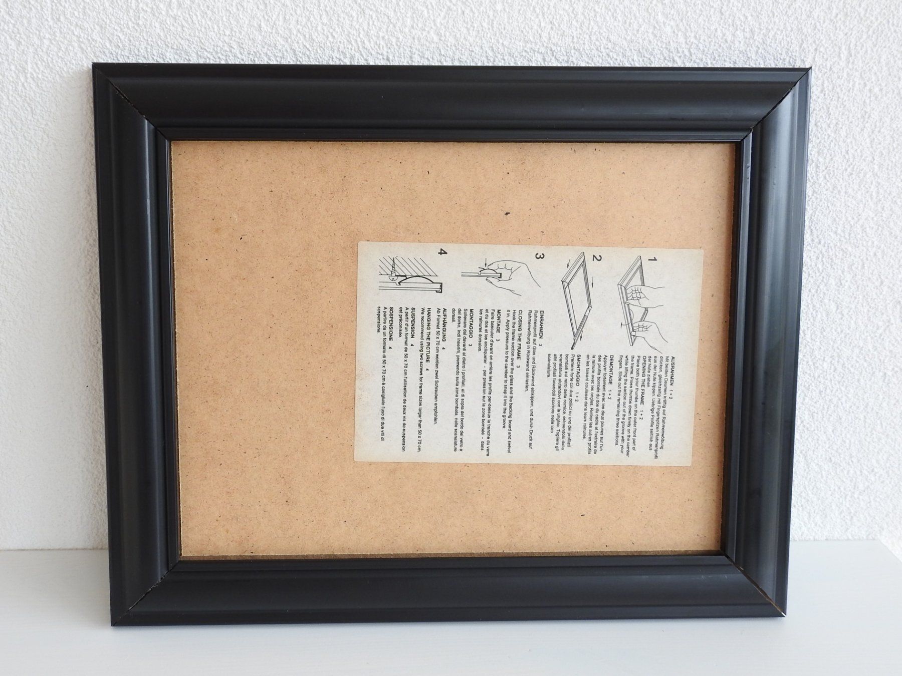 Poster & Bilder: kleines Bild eines Königs mit Türmen, gerahmt – Gebraucht aus Büttenhardt von LexyMara 3