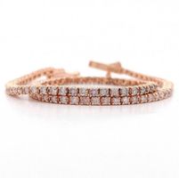 1.32 kt Pinke Diamanten 14 Kt Rosegold